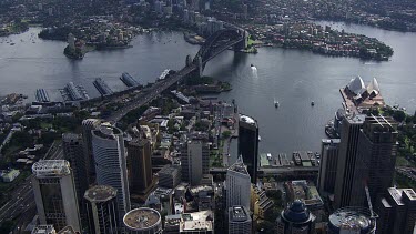 Aerial - Sydney - Sydney Harbour Bridge
