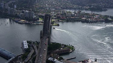 Aerial - Sydney - Sydney Harbour Bridge