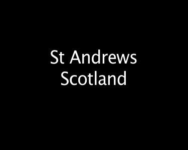 St Andrews Scotland