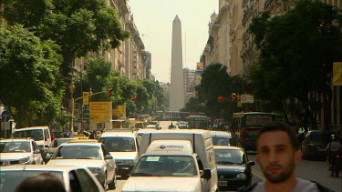 The Obelisco de Buenos Aires or The Obelisk of Buenos Aires