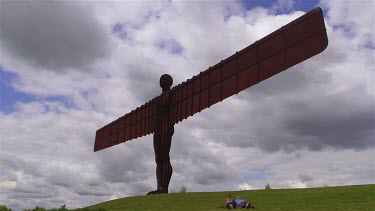 Antony Gormley Sculpture The Angel Of The North, Gateshead & Tyne And Wear, England