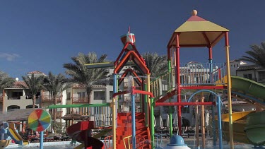 Childrens Play Area & Water Splash, Hurghada, Egypt