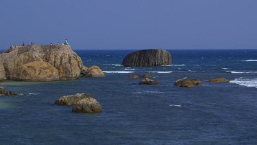 Viewing Rock & Indian Ocean, Galle, Sri Lanka