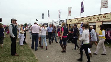 Showground Stalls & People, The Great Yorkshire Show, North Yorkshire