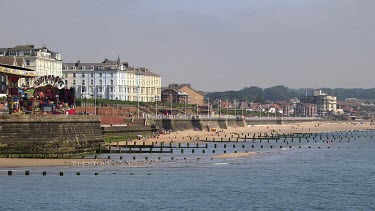 North Beach, Promenade & Amusements, Bridlington, North Yorkshire, England